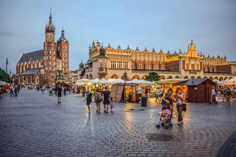 Destination idéale pour Noël - Cracovie