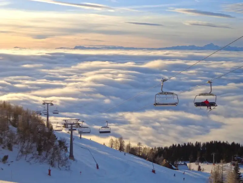 Krvavec station de ski abordable en Europe 