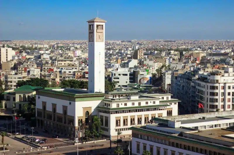 Visite à Casablanca