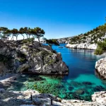 plage calanque de sugiton eau turquoise baignade marseille calanques